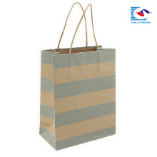 Luxus braun Kraftpapier Geschenke Taschen mit Seil Griff